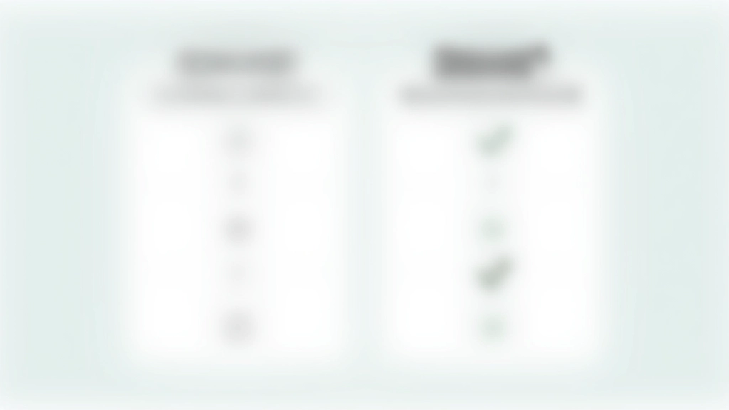 Comparison chart showing vague goals versus SMART financial goals with examples