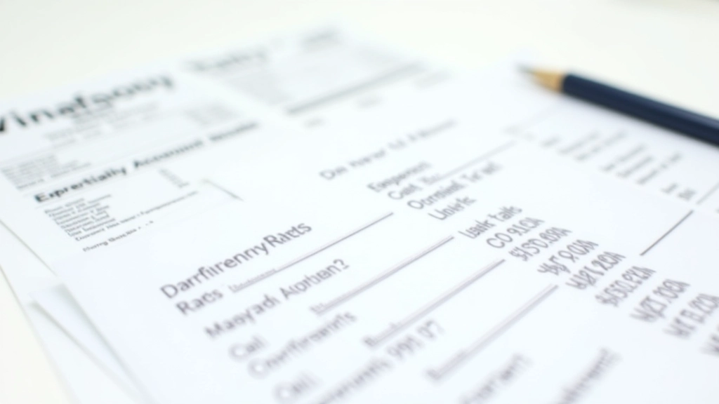 Multiple bank statements and savings account comparison documents spread on table