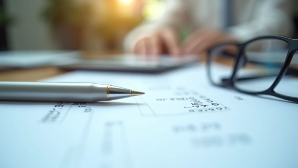 Close-up of bank statements showing different interest rates and account details