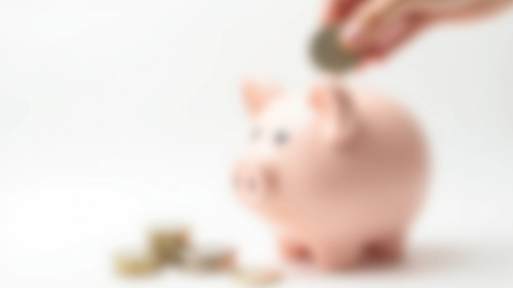 Piggy bank and savings representation