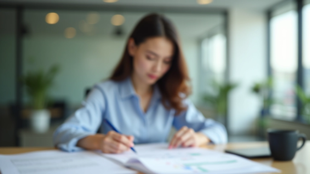 Person reviewing financial goals and planning timeline for savings milestones
